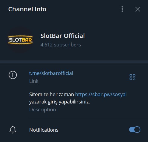 Slotbar Telegram